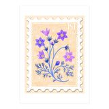 The Cambridgeshire Pasqueflower Postage Stamp (Print Only) thumbnail