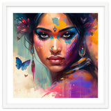 Butterfly Aura Hindu Portrait thumbnail