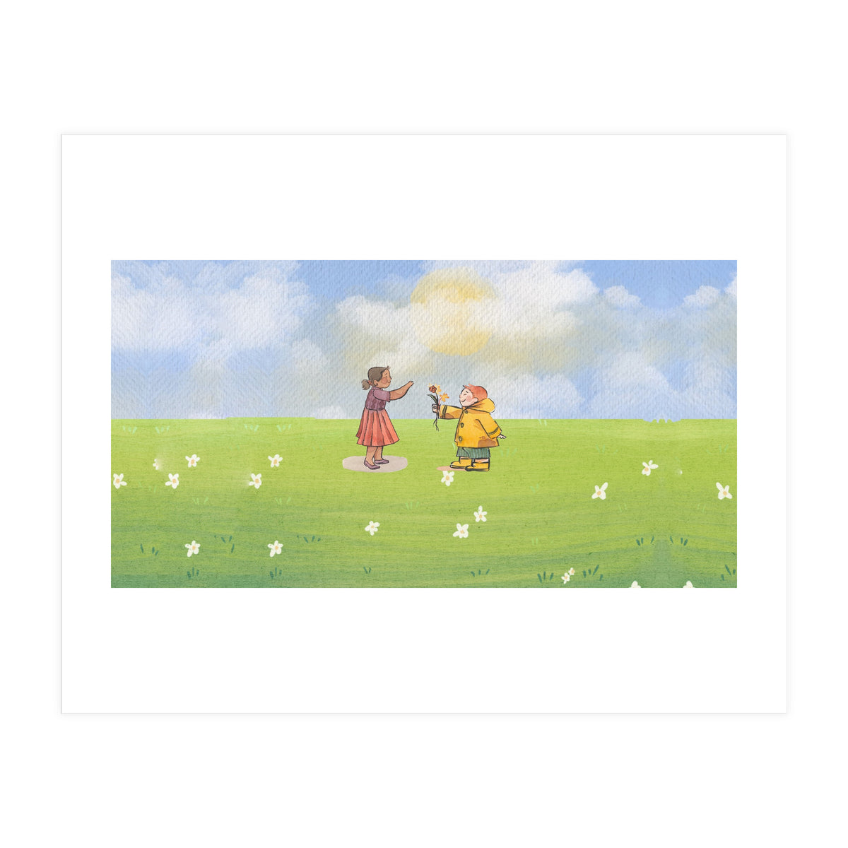 Love is the flower you've got to let grow💐 (Print Only)