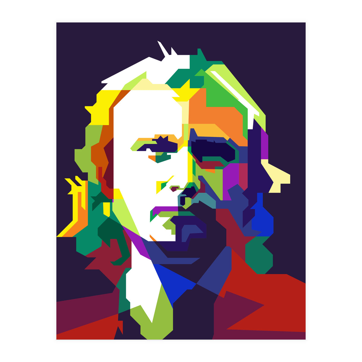 Phil Collins Progressive Rock WPAP Trending Now (Print Only)