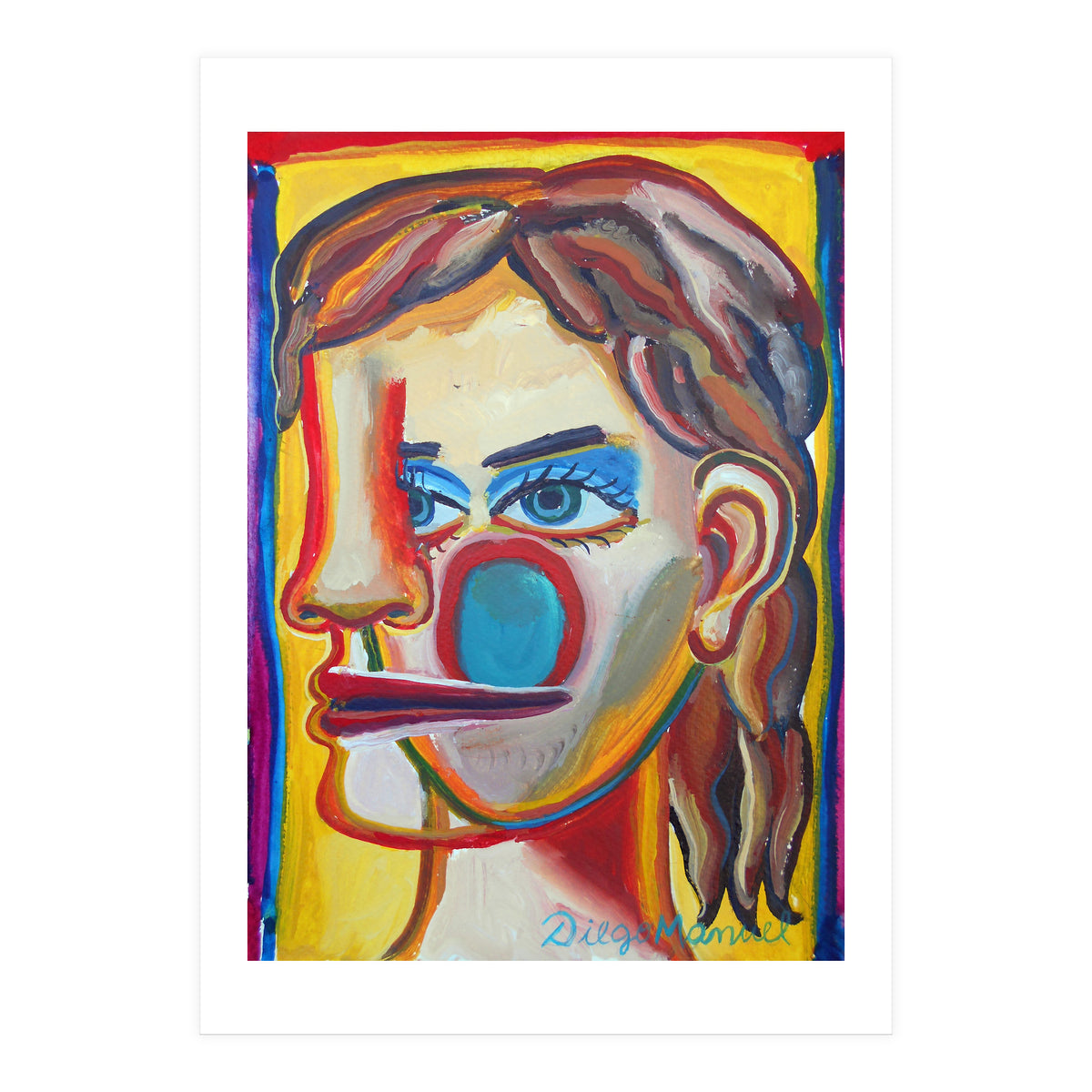 Cabeza De Mujer 29 (Print Only)