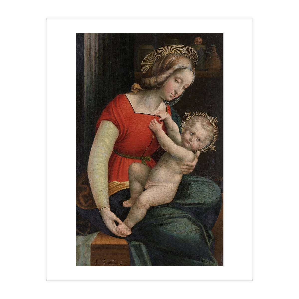 Defendente Ferrari – Madonna and Child (1526) (Print Only)