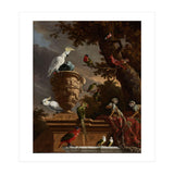 The Menagerie. The Managerie. Dating: c. 1690. Measurements: h 135 cm × w 116.5 cm. (Print Only) thumbnail