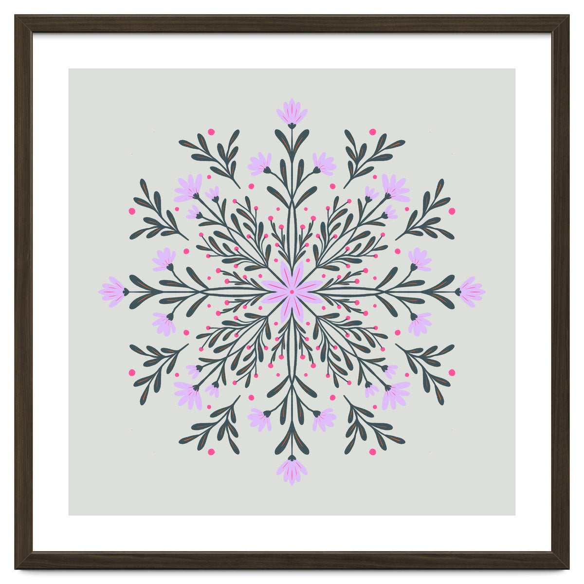 Spring Flowers Mandala