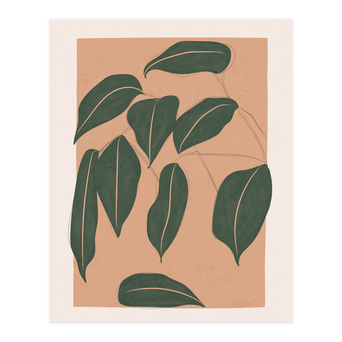 Tropical Leaves (Print Only)