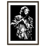 Ian Anderson Rock Music Legend in Grayscale 2 thumbnail
