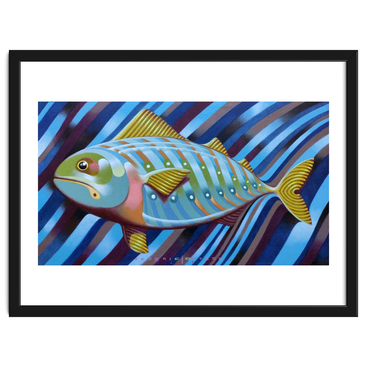Blue fish
