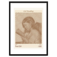 Girl Reading – Franz Eybl (1850)