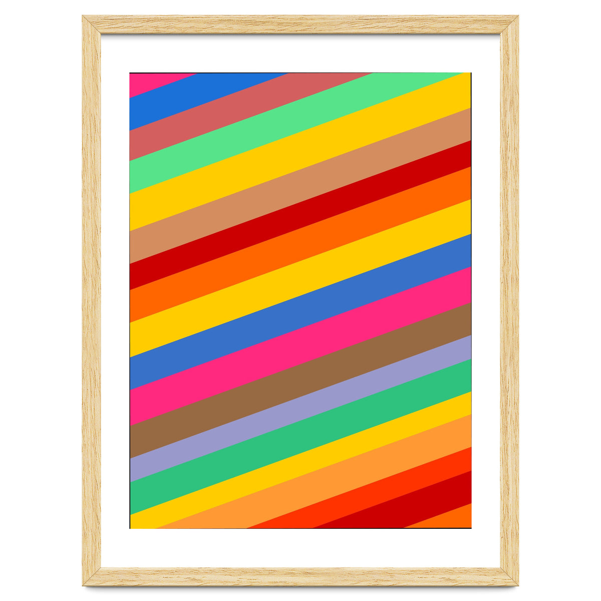 Rainbow Retro Paatern