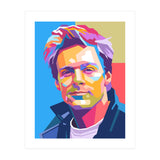 Bryan Adams pop art portrait (Print Only) thumbnail