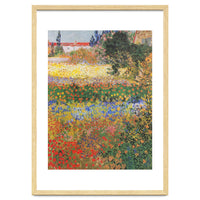 Vincent van Gogh – Flowering Garden – Classic Floral Masterpiece