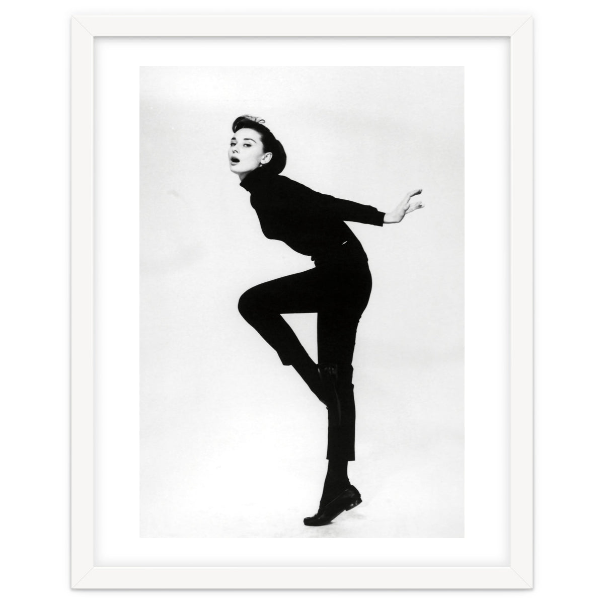 AUDREY HEPBURN in FUNNY FACE (1957), directed by STANLEY DONEN.