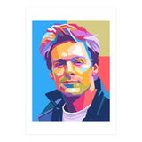 Bryan Adams pop art portrait (Print Only) thumbnail