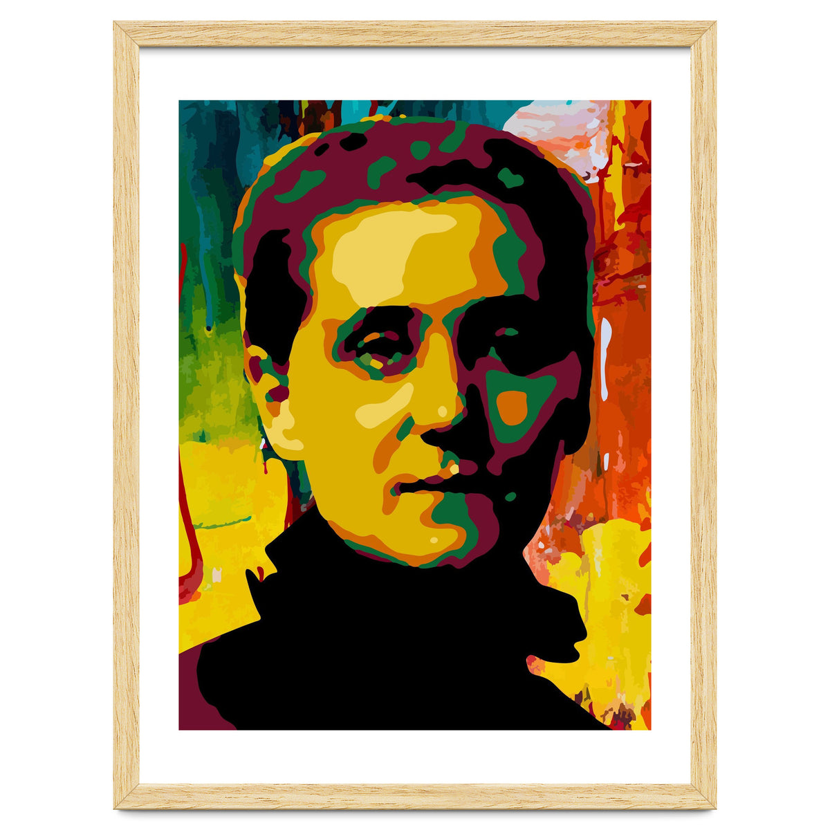 Jane Addams Colorful Abstract Art 2