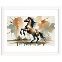 Fiery Horse Elegance