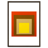 Josef Albers - Red, Brown, Golden thumbnail