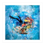 Scuba Diver (Print Only) thumbnail
