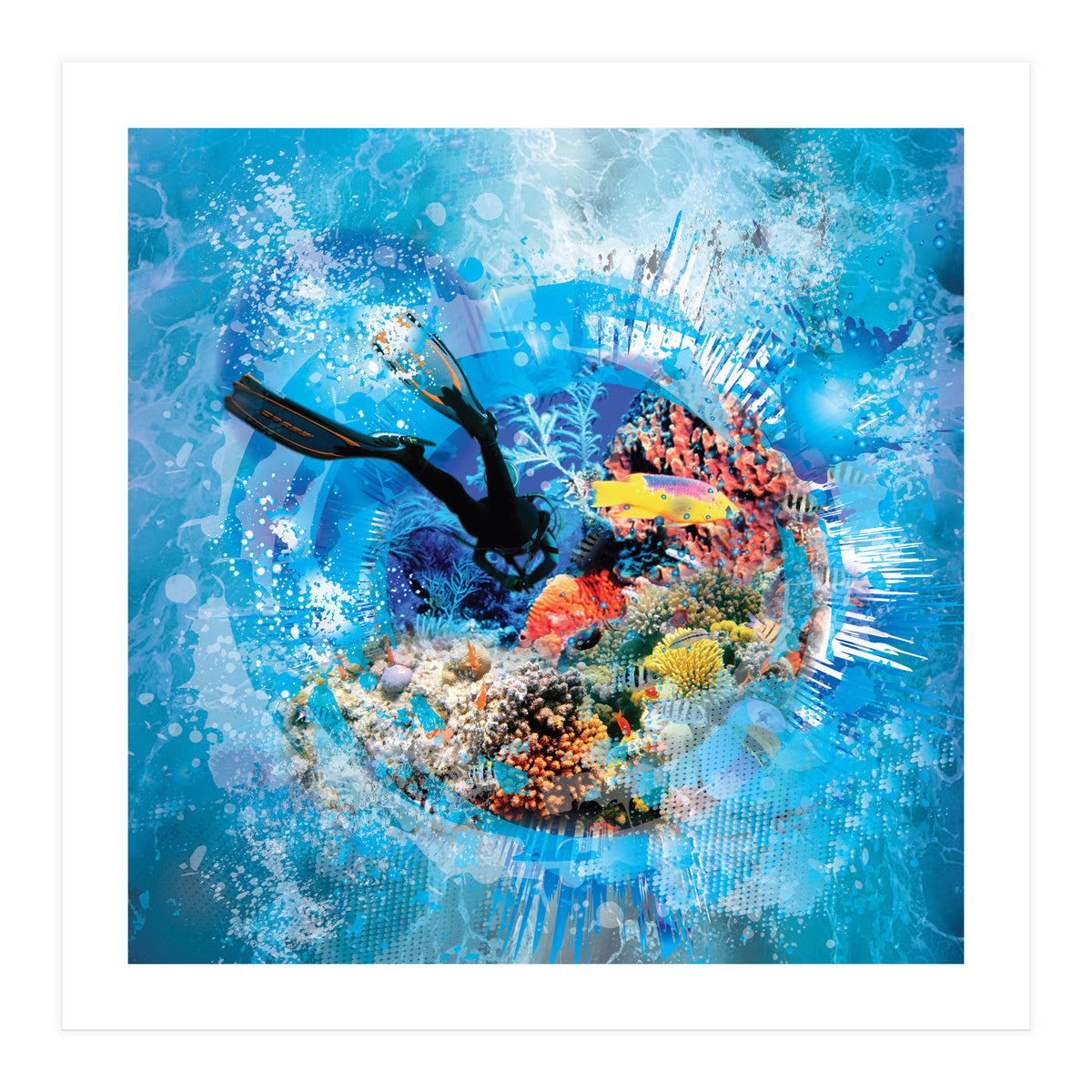 Scuba Diver (Print Only)