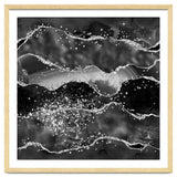 Black Glitter Agate Texture 06 thumbnail