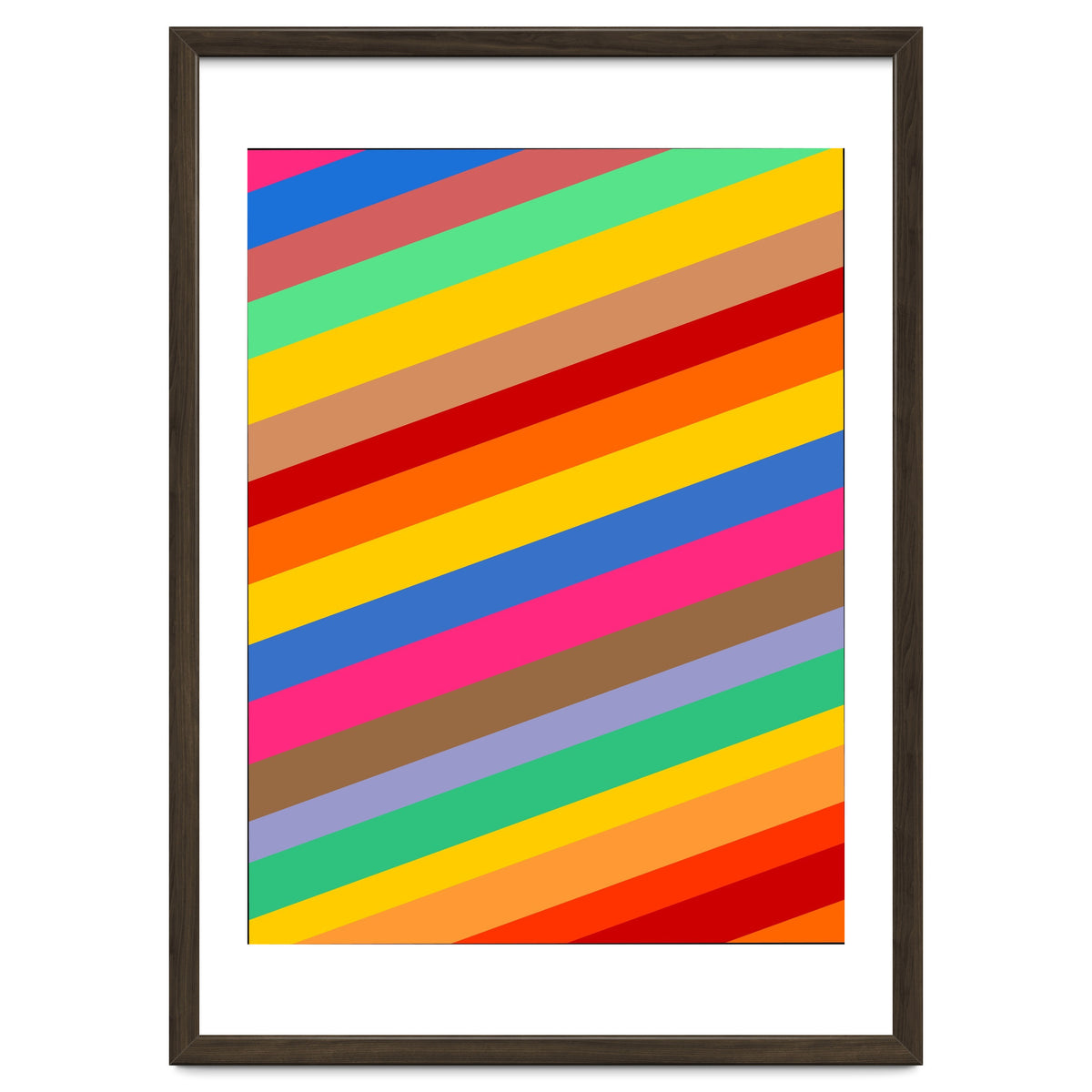 Rainbow Retro Paatern