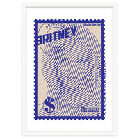 Britney Spears Stamps Art