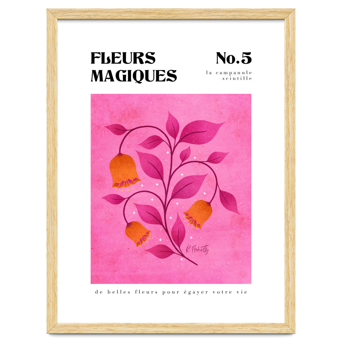 Magical Flowers No.5 Bellflower Sparkles