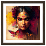 Golden Butterfly Hindu Portrait thumbnail