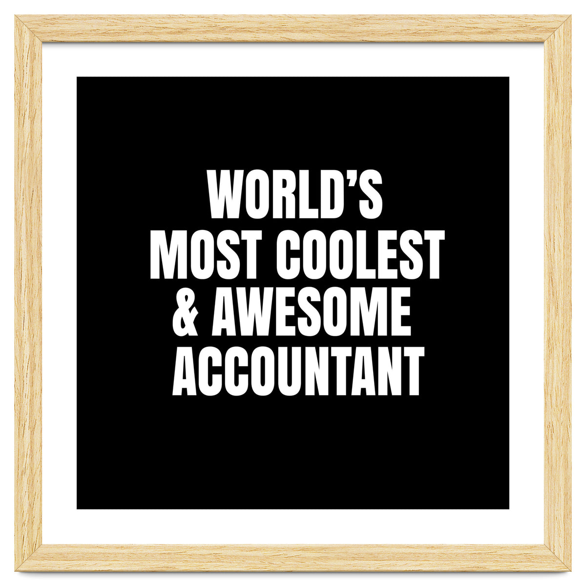 World's most coolest and awesome accountant