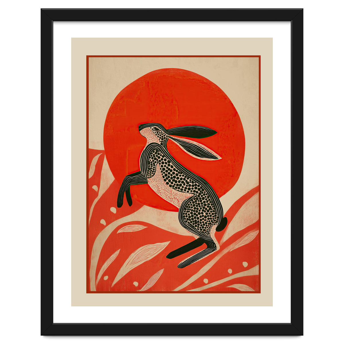 Hare And The Red Sun