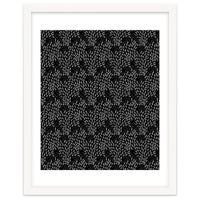 Black Floral Pattern