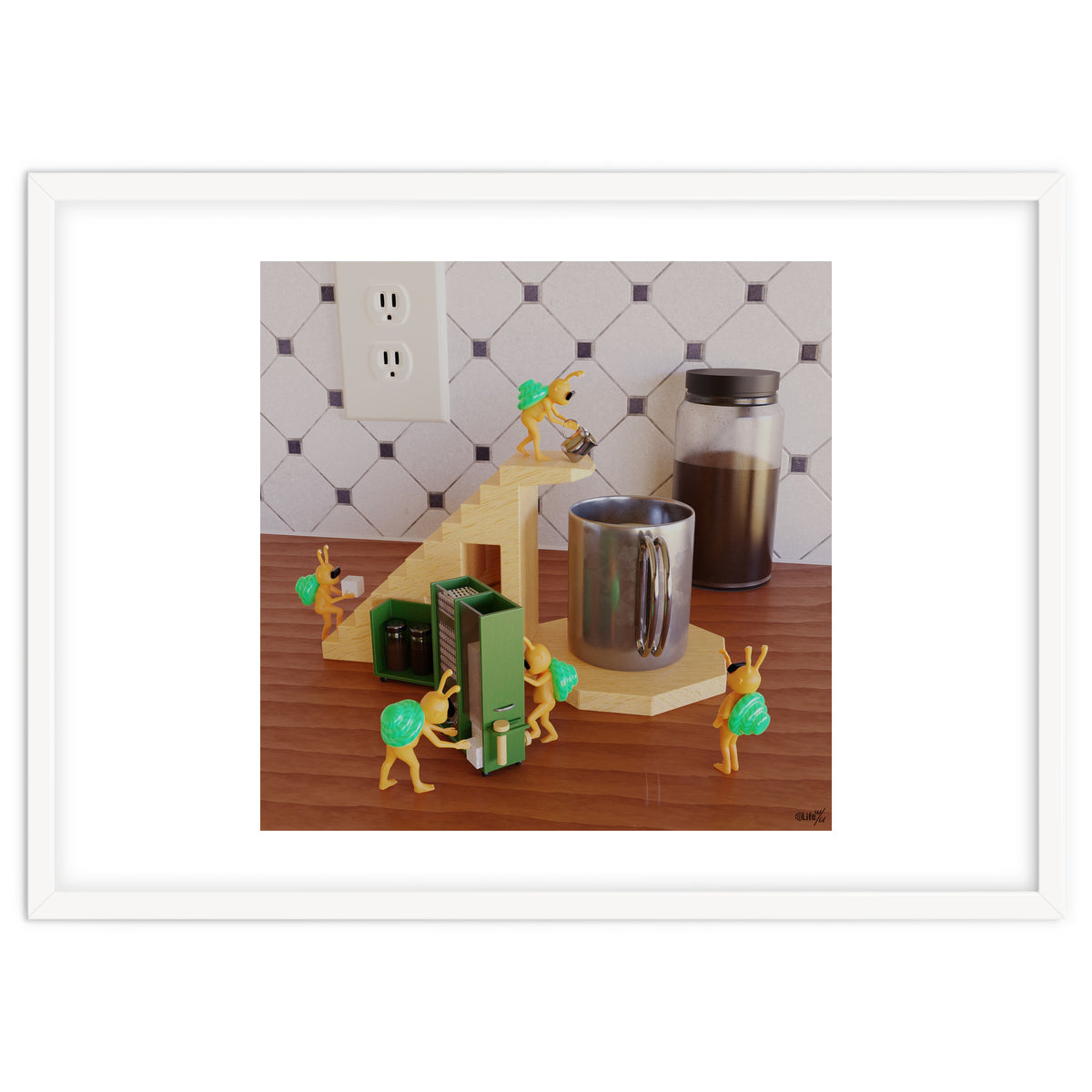 Coffee Support - angle #1 (Lwuba 038 Coffee Support 01)