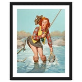 Sexy Pinup Girl On Fishing Accident thumbnail