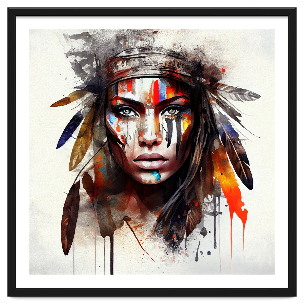 Powerful American Native Woman #7