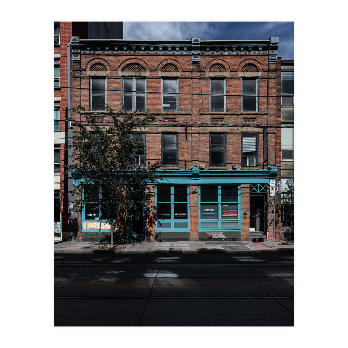 Nos 234 - 236 King Street East 1 Color Version (Print Only)