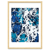 Liquid Patience, Abstract Ocean Sea Water Waves, Eclectic Scandinavian Texture Foam Neutral Nordic thumbnail
