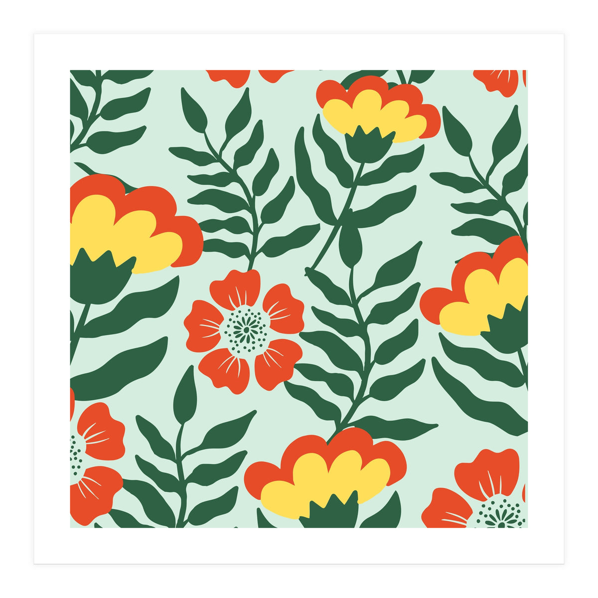 Every flower blooms in it's own time 🌸 (Print Only)