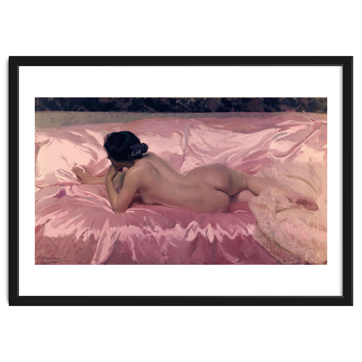 'Nude Woman', 1902, Oil on canvas, 106 x 186 cm.