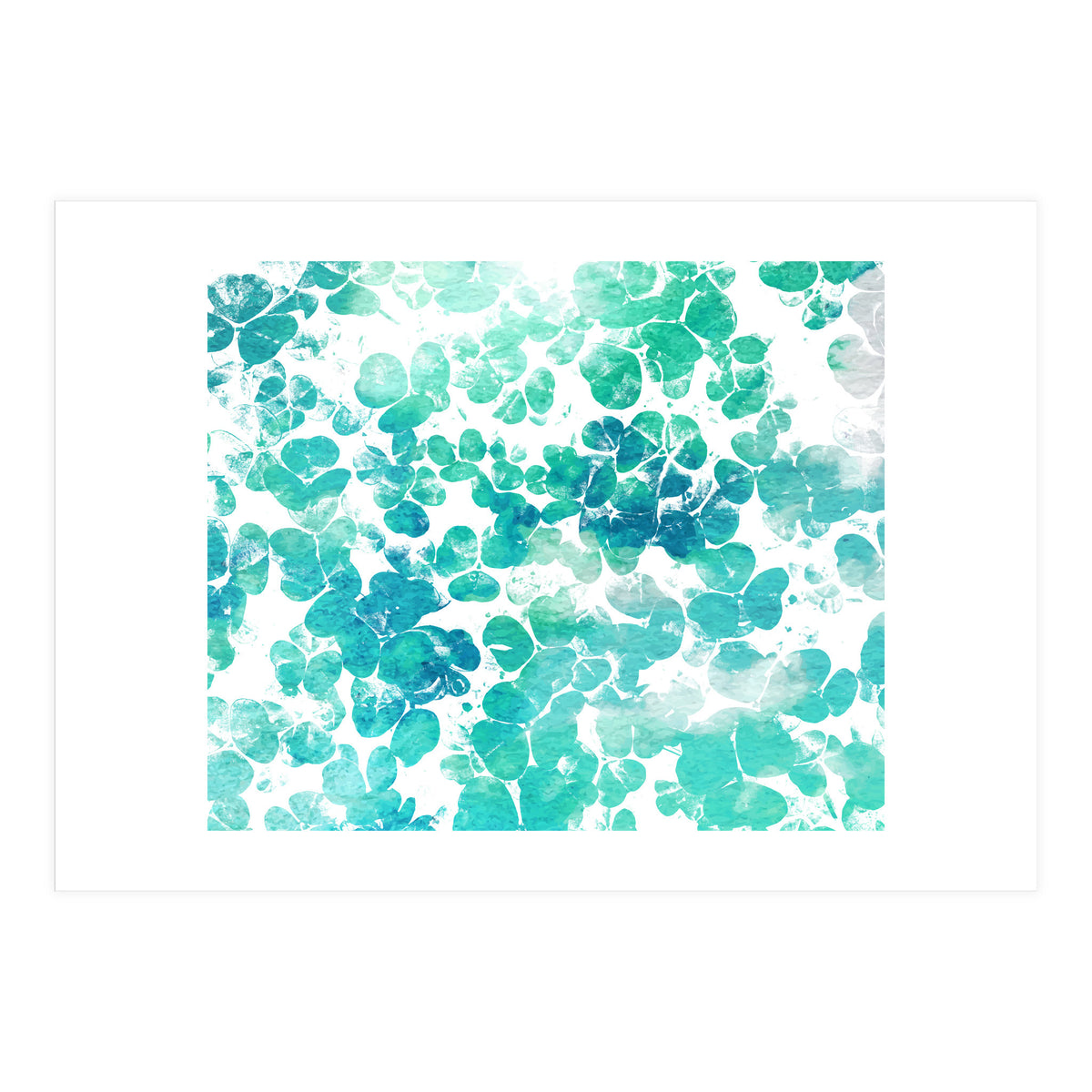 Clover Watercolor (Print Only)