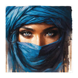 Blue Eyes Tuareg Woman Portrait (Print Only) thumbnail
