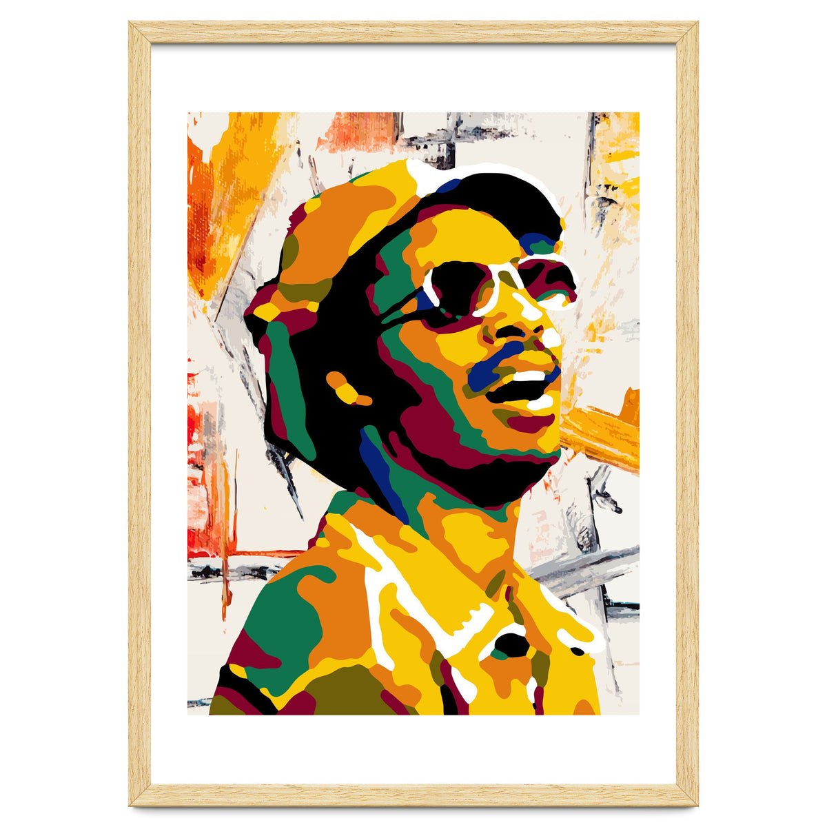 Stevie Wonder Retro Pop Art 3