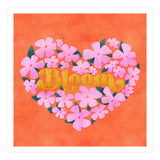 Bloom Floral Heart (Print Only) thumbnail