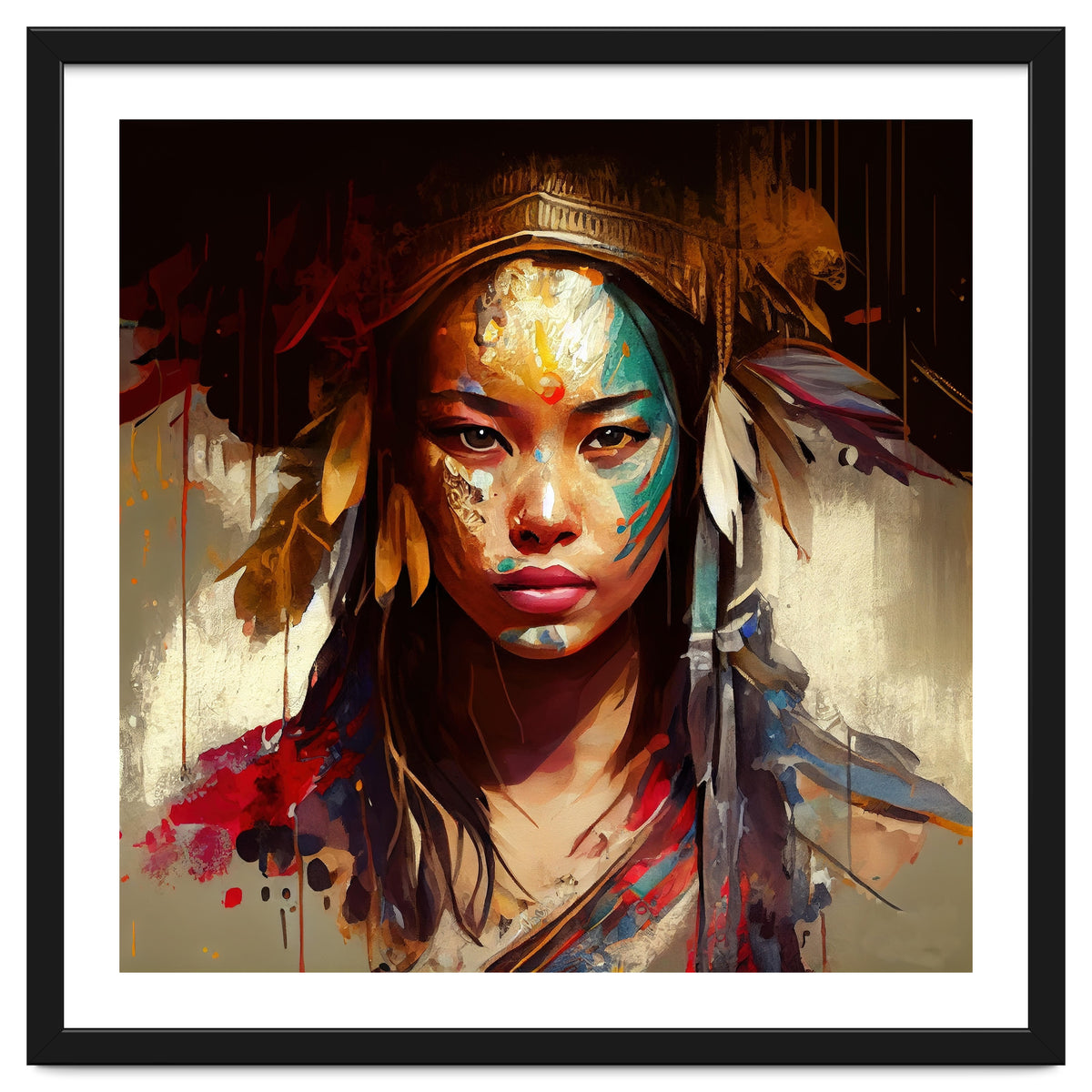 Powerful Asian Warrior Woman #3