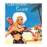 Chasing on a Caribbean Coast (Print Only) thumbnail