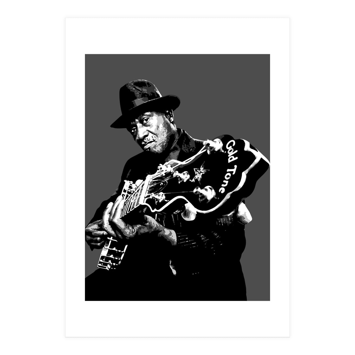 Taj Mahal American Blues Musician Legend (Print Only)
