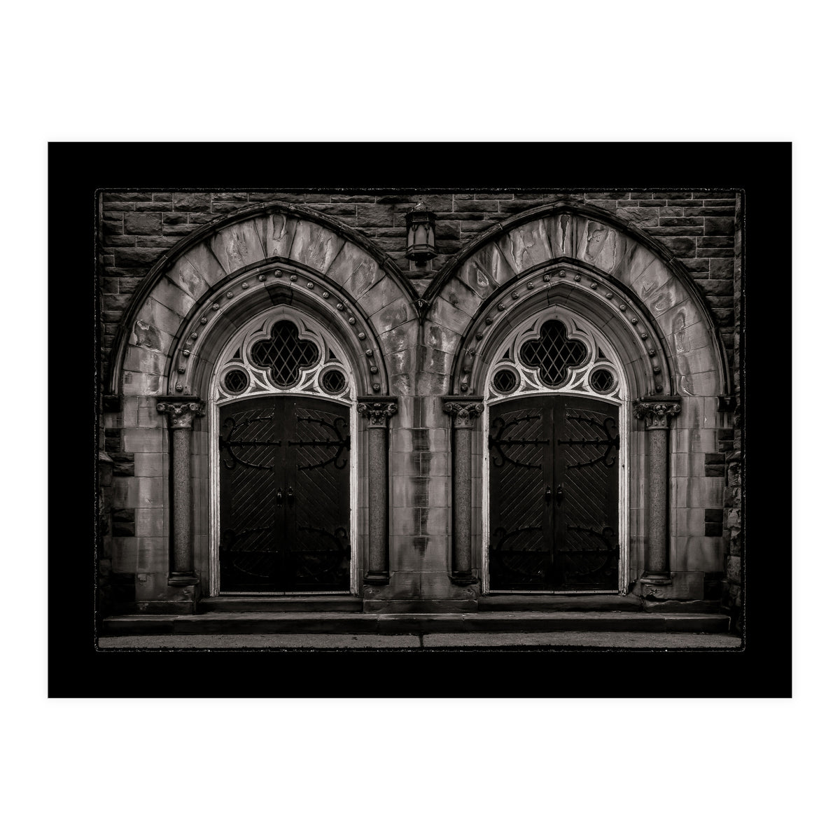 Bloor Street United Church No 1 with Border (Print Only)