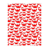 Red Crab Pattern  (Print Only)