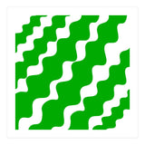 Green Wavy (Print Only) thumbnail