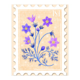 The Cambridgeshire Pasqueflower Postage Stamp (Print Only) thumbnail