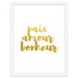 Peace Love Happiness #society6 #decor #buyart thumbnail