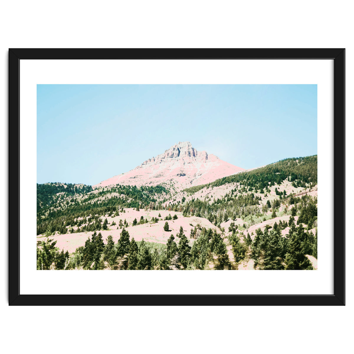 Happy Mountain #society6 #decor #buyart